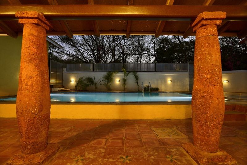Stayvista At Terra Rosa - Pet Friendly Villa Goltim Bagian luar foto