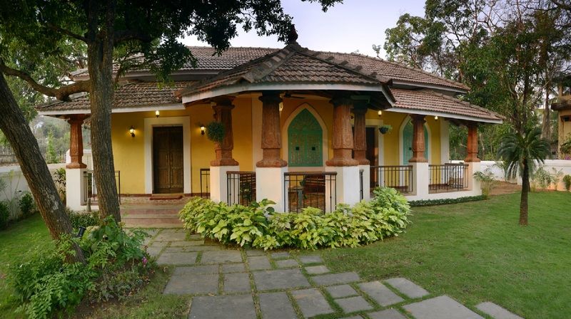 Stayvista At Terra Rosa - Pet Friendly Villa Goltim Bagian luar foto